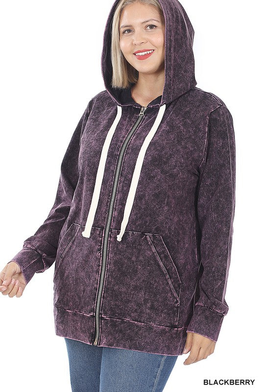 Mindy Mineral Wash Hoodie