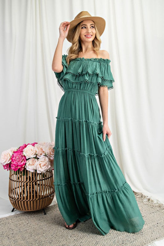 Robin Ruffle Dress