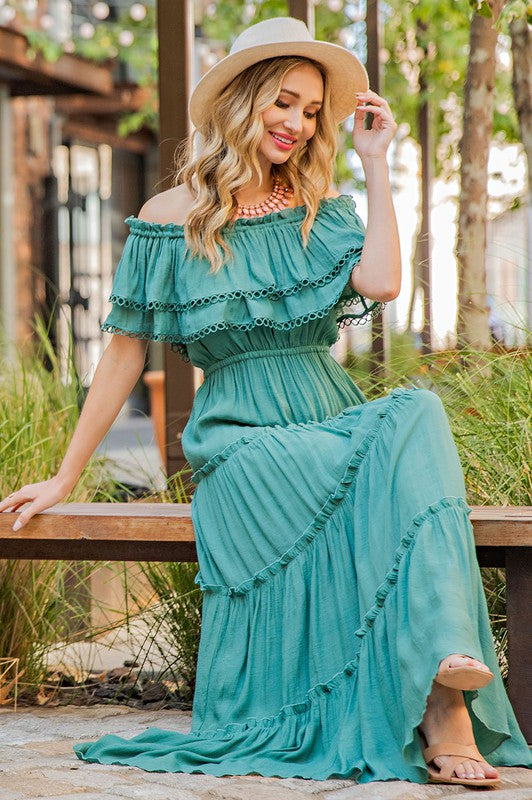 Robin Ruffle Dress