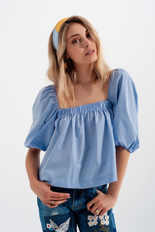 Pippy Poplin Ladies Top