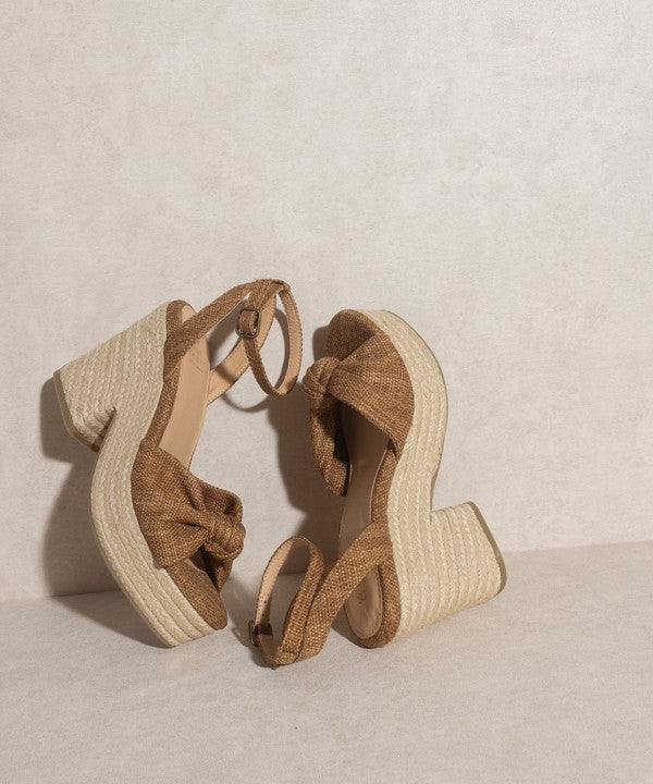 Mackenzie - Espadrille Wedge Sandal