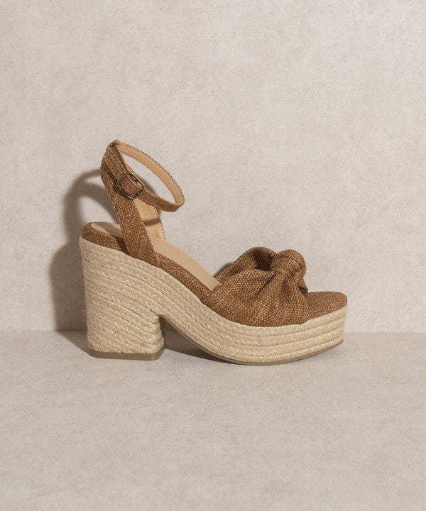 Mackenzie - Espadrille Wedge Sandal