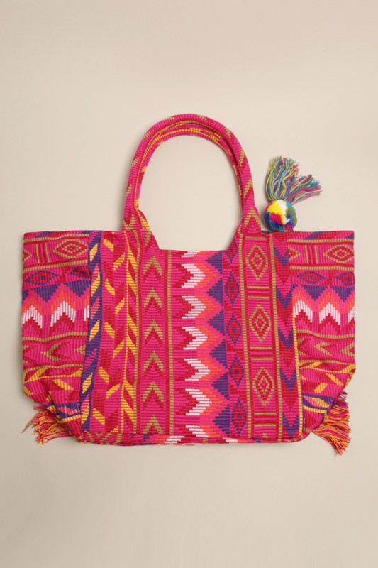 With its spacious interior, the Bohemian Bliss Tote Bag is perfect for carrying all your essentials, whether you’re heading to the beach, a festival, or a casual day out.