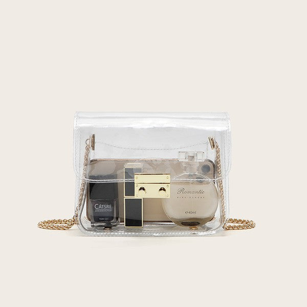 Clair Clear Crossbody