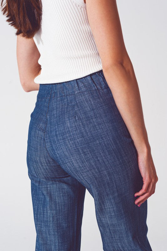 Marianne Marine button pants